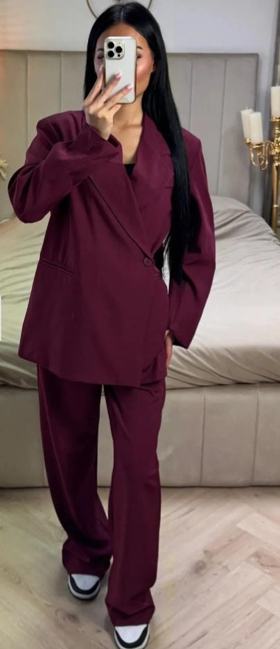 Ensemble Chérine blazer et pantalon