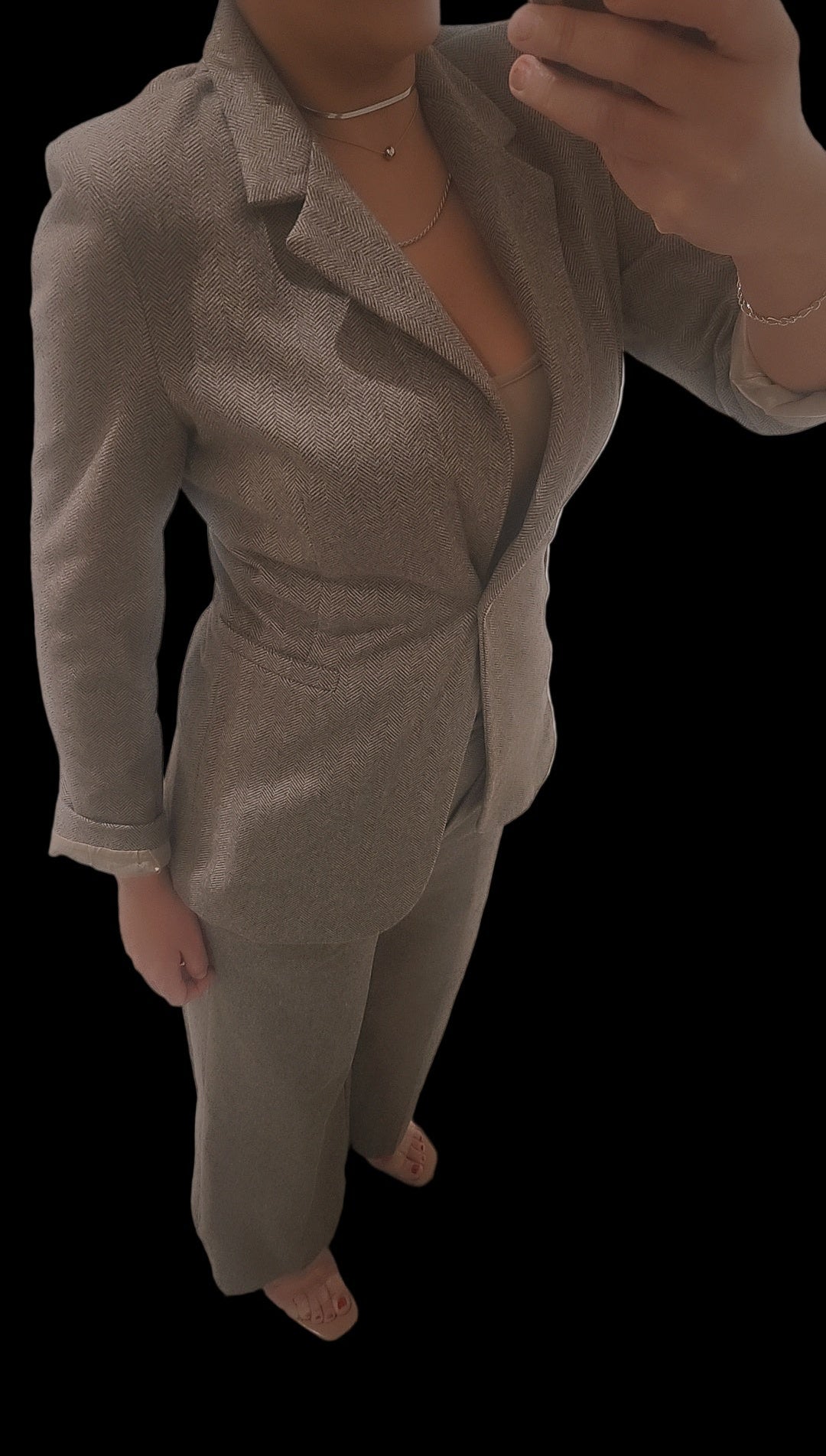 Blazer à chevrons New York.