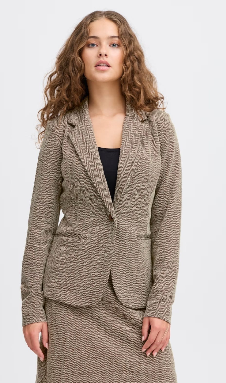 Blazer à chevrons New York.